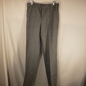 Lauren Ralph Lauren Elegant Gray Wool Women's Dress Pants - 10